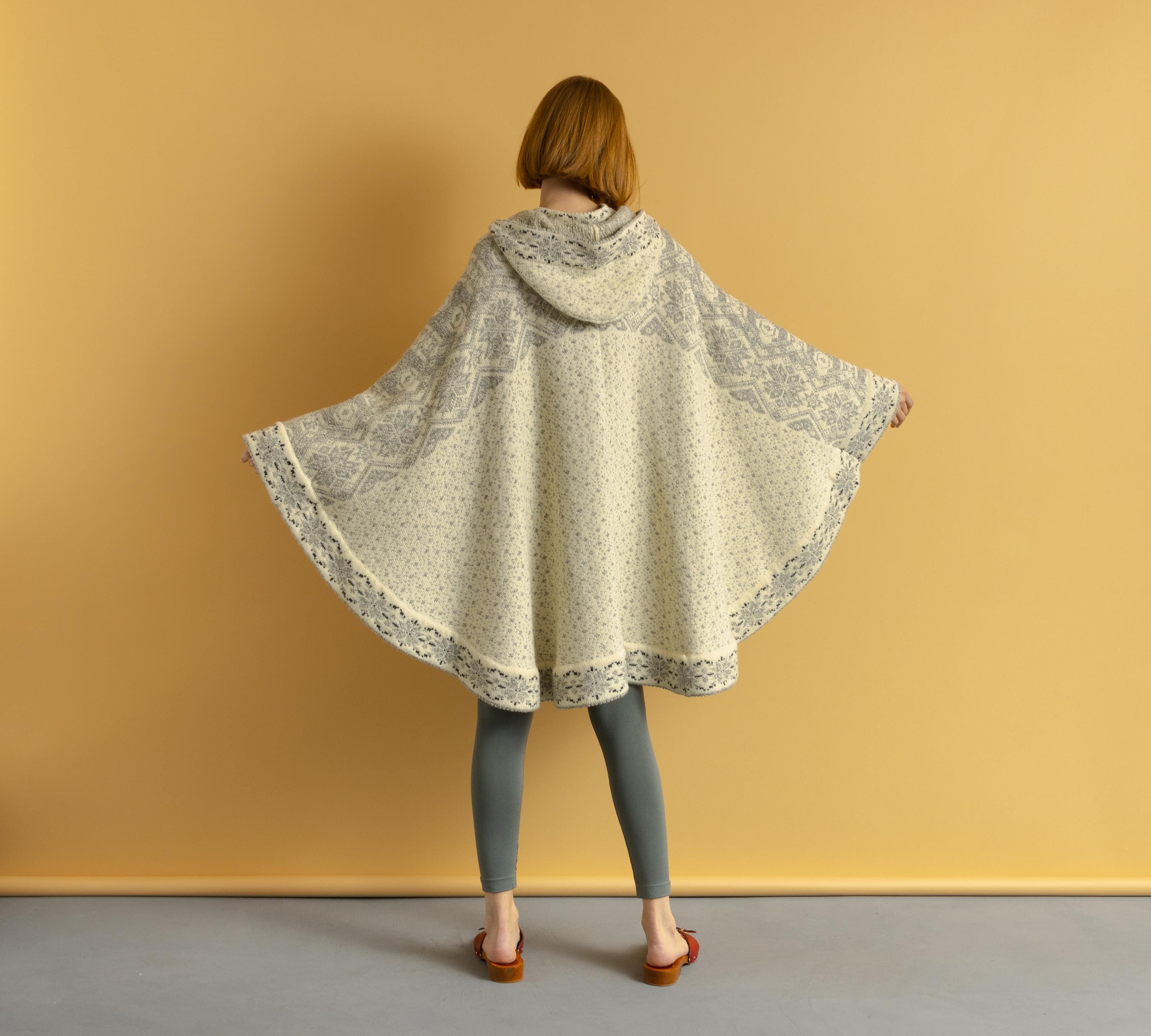 White Wool Cape - Etsy White Wool Cape - Etsy