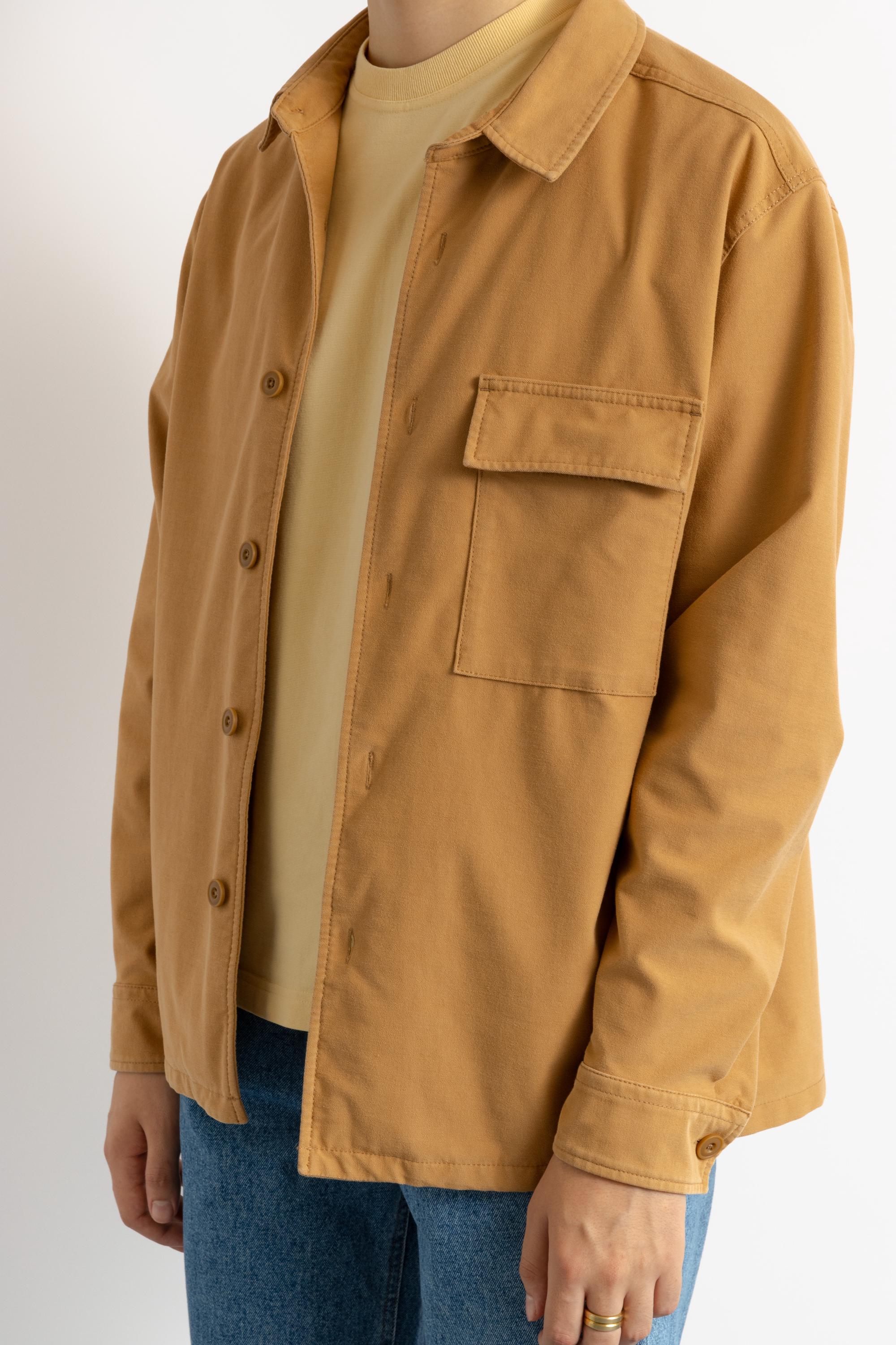 Vintage Uniqlo Workwear Coat - Retro Workwear Brown Jacket 