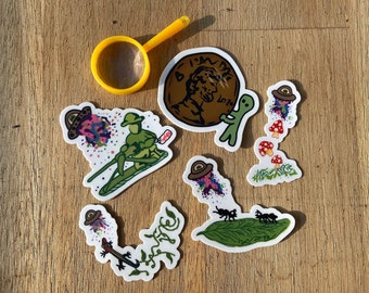 Teeny Alien Sticker Pack