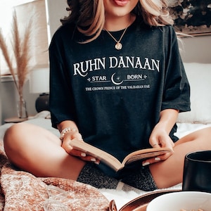 SJM -Original Design- Ruhn Danaan Crown Prince of the Vabaran FAE t-shirt, Crescent City Ruhn t-shirt, Crescent City Series shirt