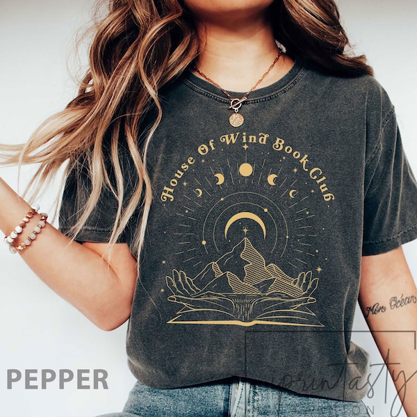 Comfort Colors®  Original Design - House Of Wind Book club t-shirt, ACOTAR  Art t-shirt, Sarah J Maas t-shirt, Night Court Sarah J Maas