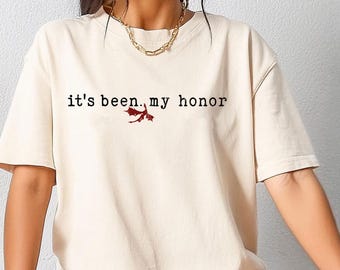 It's Been My Honor, Fourth Wing Merch, Fourth Wing Shirt, Riorson House Shirt, Fourth Wing Liam, Comfort Colors Tee, Onyx Storm Shirt
