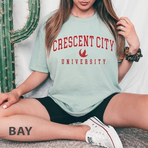 Comfort Colors® SJM- Crescent City t-shirt, Crescent City Shirt, Bookish, Terrasen t-shirt, ACOTAR t-shirt