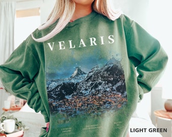 Comfort Colors®Velaris sweatshirt, The Night Court, SJM merch, A court of Thorns and ROSES, City of Starlight, Gift for the Rhysand Fan girl