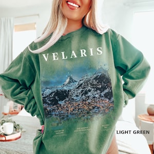 Comfort Colors®Velaris sweatshirt, The Night Court, SJM merch, A court of Thorns and ROSES, City of Starlight, Gift for the Rhysand Fan girl