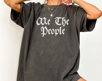 We The People' Shirt, Minimalist Constitution Tee UNISEX shirt, usa shirt, independence shirt, memorial shirt, 4th of July Shirt