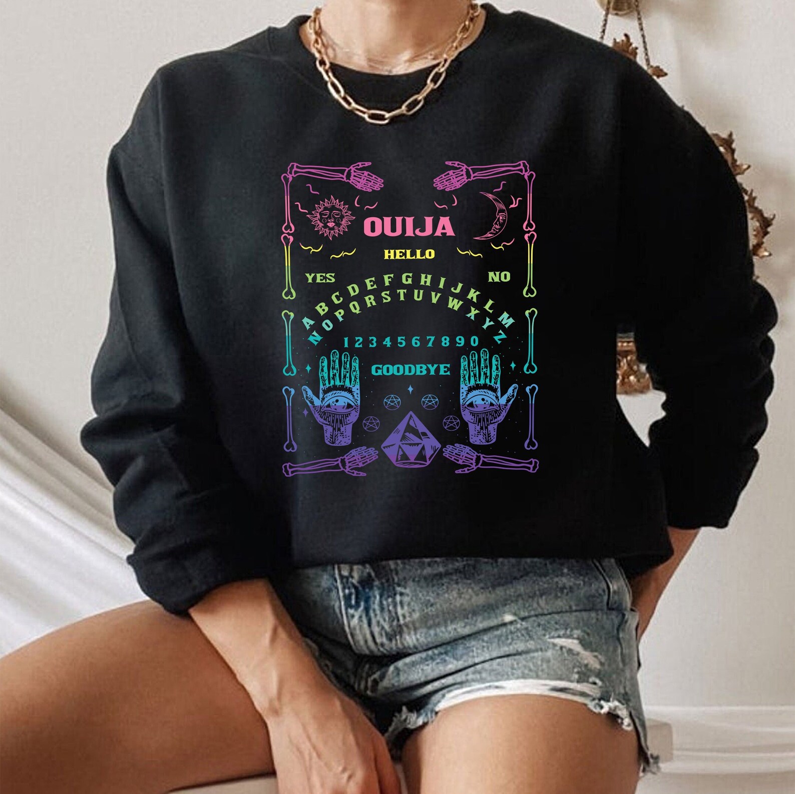 target ouija sweater