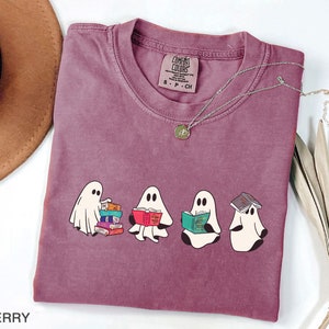 Camiseta de fantasma de Acotar, camiseta de Acotar, camiseta de fantasma de libros, Trono de Cristal, Lector de libros de SJM, camiseta de SJM, camiseta de fantasmas de libros, camiseta de Halloween de SJM