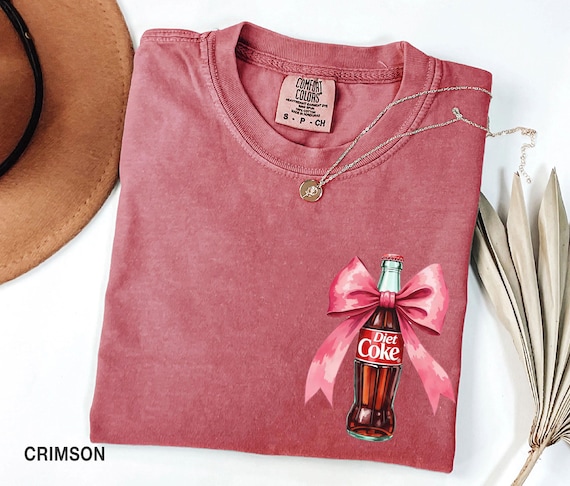 Diet Coke t-shirt, Pink Bow Diet Coke, I Need A Diet Coke, Gift For Mom, Viral Tiktok Shirt, Soda Lover Shirt, Diet Coke Tshirt