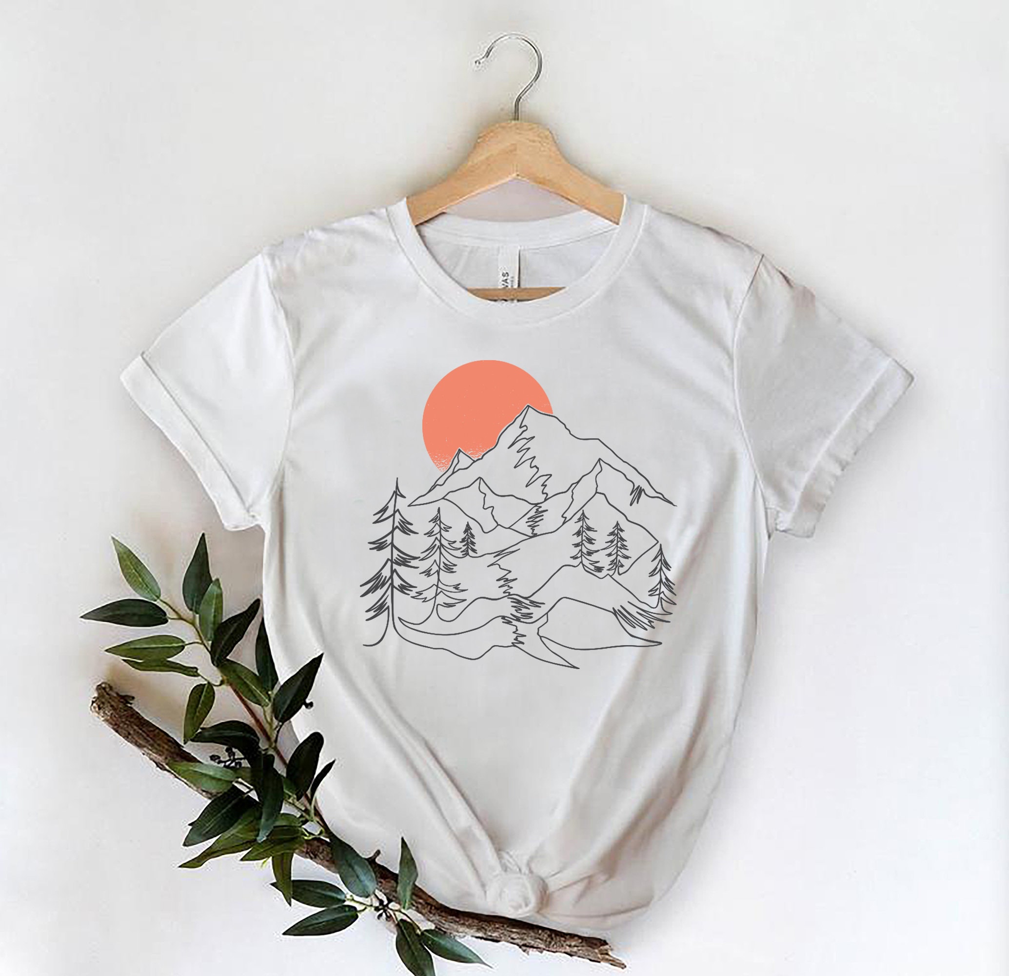 Off white landscape tee hotsell