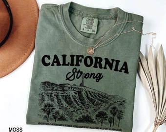 California Strong t-shirt, Pray For California t-shirt, Support California, California Wildfires,  Pray For La Shirt, Firefighter Support
