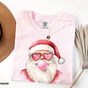 Vintage Santa t-shirt, Vintage Coquette Christmas t-shirt, Santa t-shirt, iPrintasty Christmas, Merry Christmas t-shirt, Comfort Colors