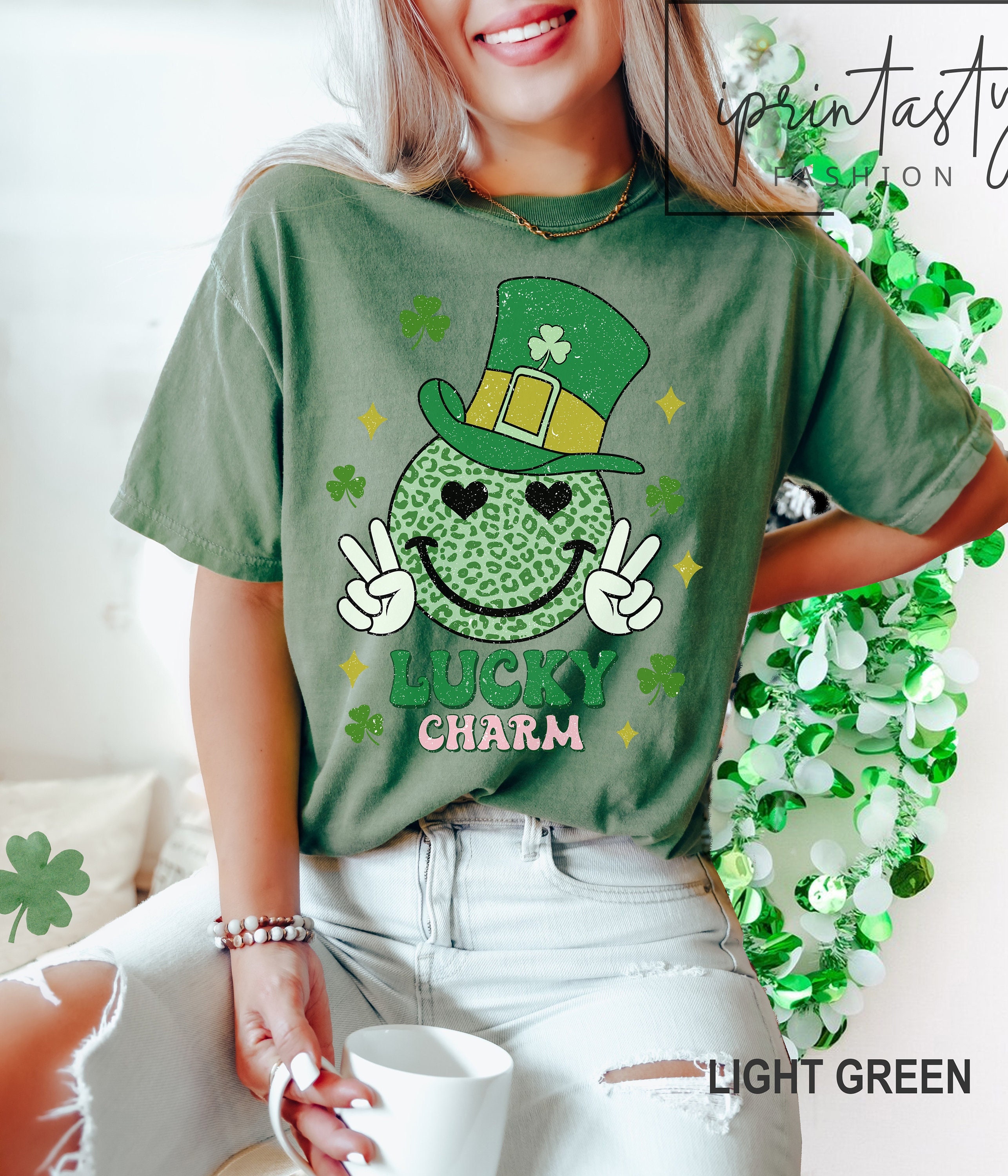 green lucky charms shirt