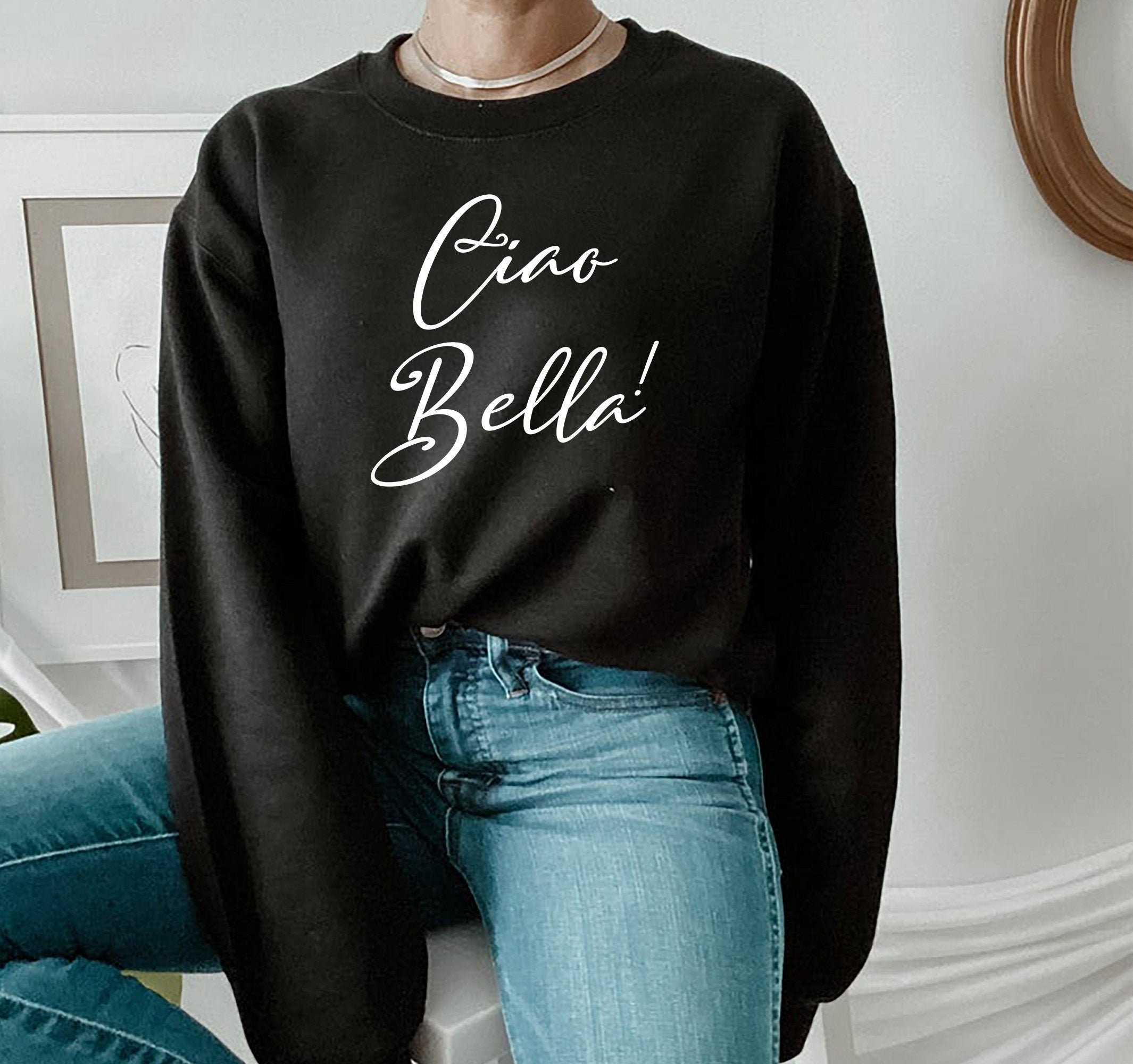 Ciao Bella Sweatshirt Money Heist Italy Italian Sweater - Etsy