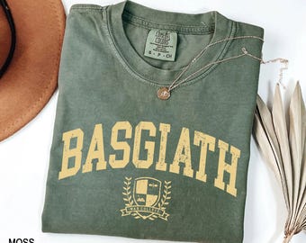 Basgiath War College t-shirt, Fourth Wing Shirt, Violet Sorrengail, Bookish Shirt, Xaden Riorson, Gifts For Readers, Dragon Rider Shirt