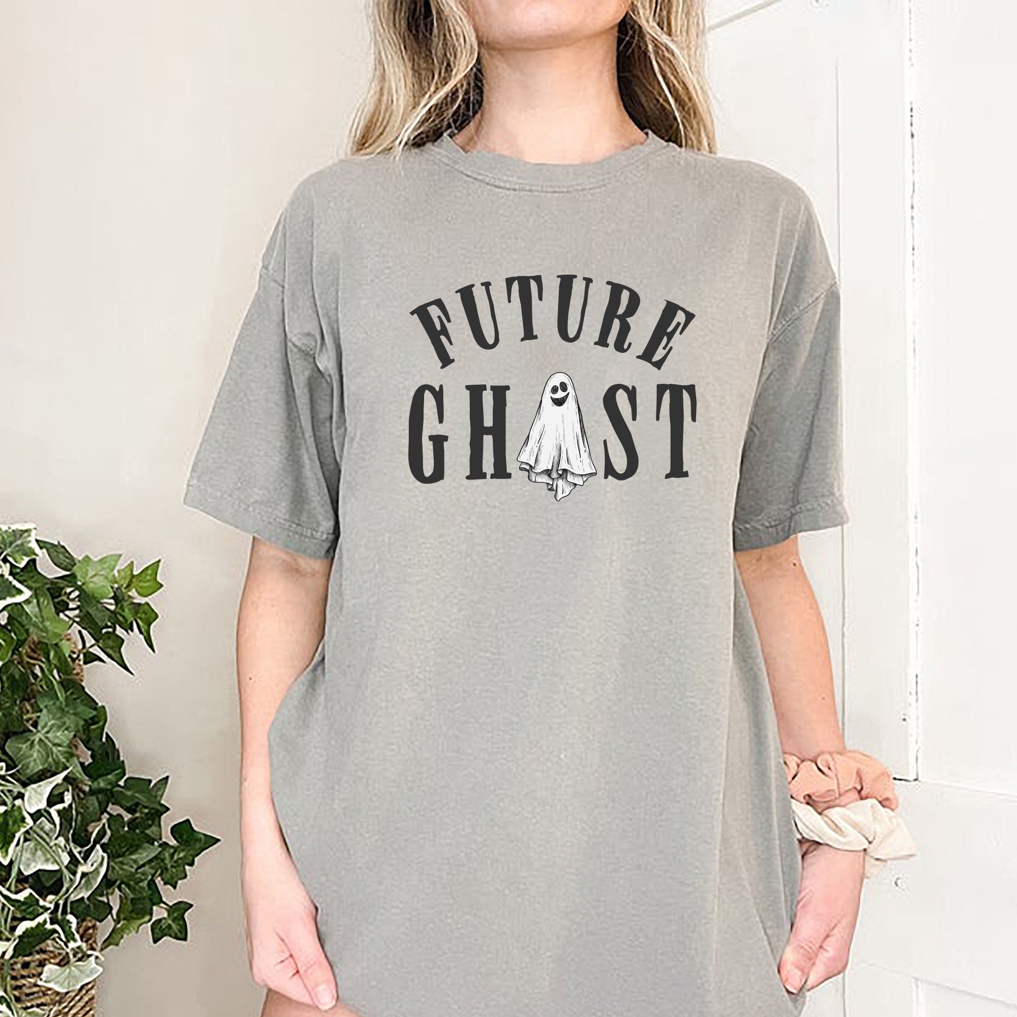 Future Ghost T-shirt Funny Halloween 