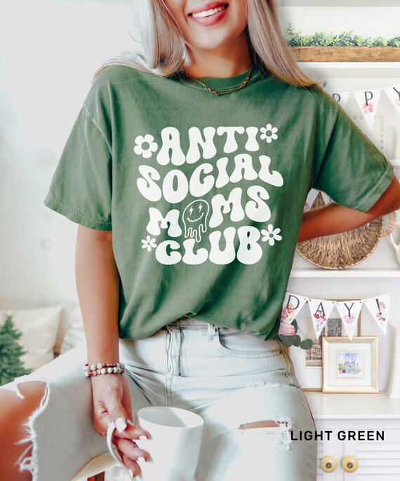 Anti-Social Moms Club Tee Anti-Social Moms Club Tee