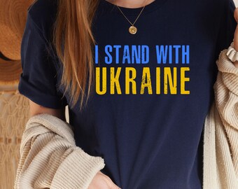 Ukraine sunflower Shirt, I Stand with Ukraine Shirt, Peace in Ukraine Shirt, Stand With Ukraine Shirt, Ukraine Flag, Stop The War t-shirt
