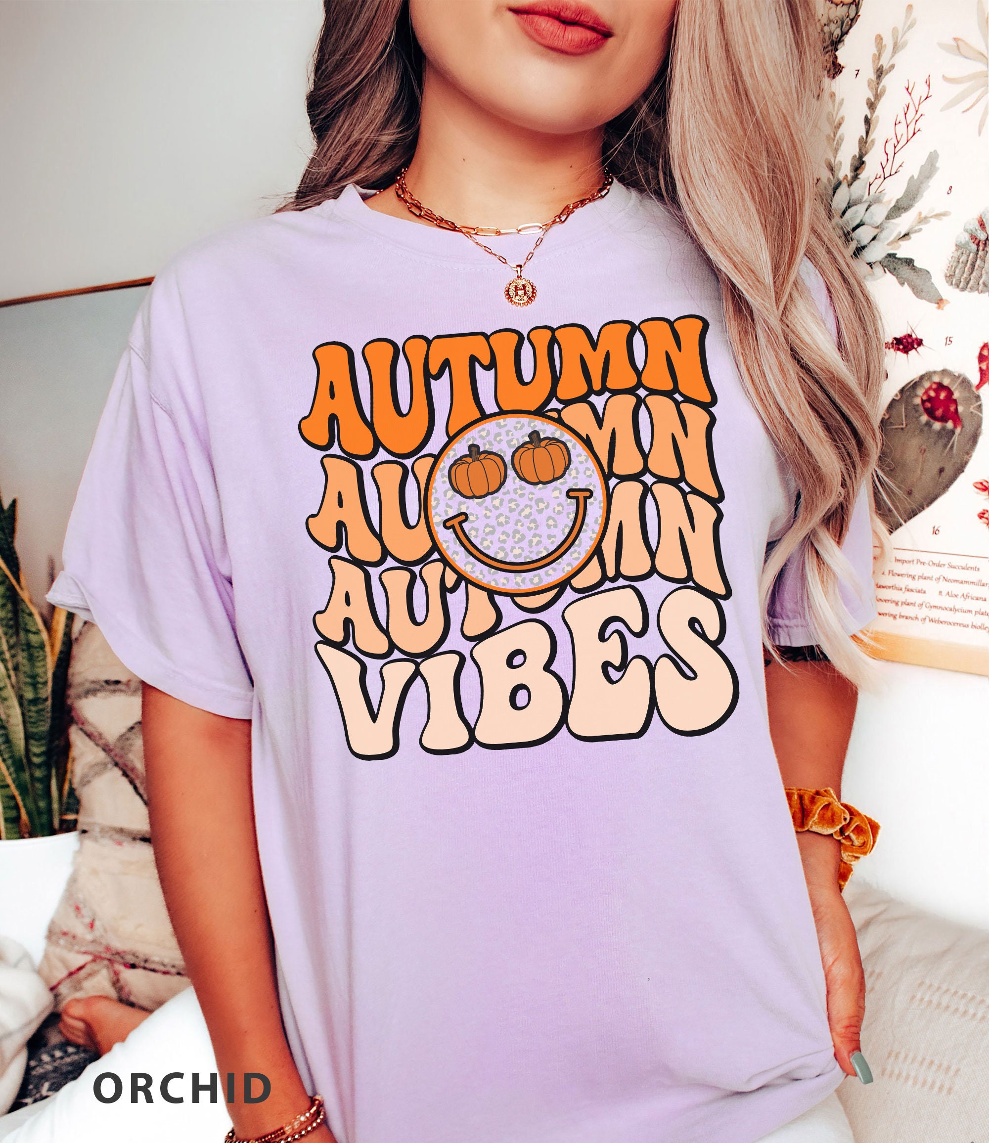 FALL SILENT Tシャツ XL Comfort Colors® Autumn Vibes Shirt, Hello Autumn Tee, Pumpkin T
