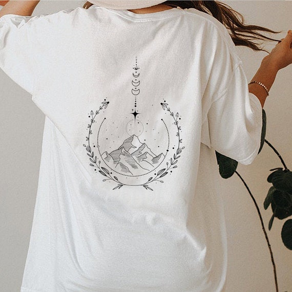 SJM Two Side Velaris T-shirt Feyre's Tattoo ACOTAR - Etsy