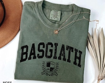 Basgiath War College t-shirt, Fourth Wing Shirt, Violet Sorrengail, Bookish Shirt, Xaden Riorson, Gifts For Readers, Dragon Rider Shirt