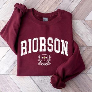 Vintage Xaden Riorson Wingleader sweatshirt, Bookish Sweatshirt, Violent Little Thing Sweatshirt, Xaden Riorson Sweatshirt, Gift For Readers bild 2