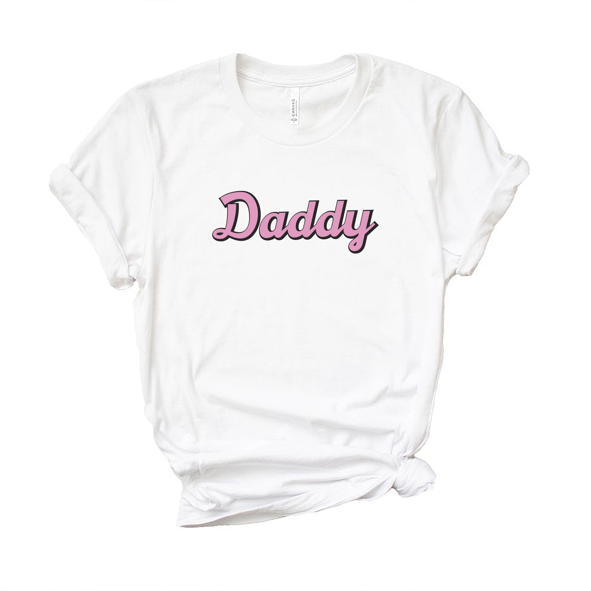 Daddy Tshirt Baby Pink Pale Grunge Aesthetic Daddy Shirt Etsy