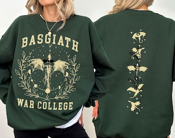 Basgiath War College Sweatshirt, Violet Sorrengail, Fourth Wing Sweatshirt, Fourth Wing Merch, Dragon Rider Sweatshirt, Fantasy Book Lover