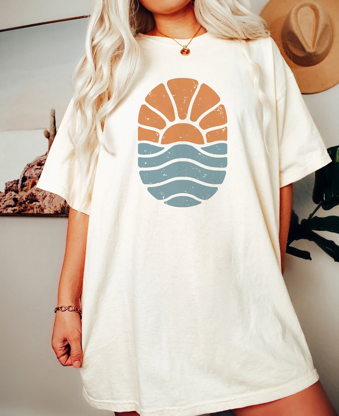 Tシャツ・カットソー SATUR Sun Retro Graphic Short Sleeve T-Shirt Retro Ivory MUSINSA | SATUR Sun Retro Graphic Short Sleeve T-shirt Retro
