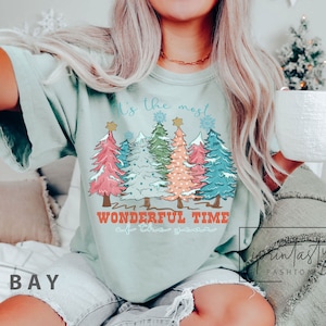 Its The Most Wonderful Time of Year t-shirt, Christmas shirt, Christmas gift, Christmas Family t-shirt, iPrintasty Christmas, comfort colors