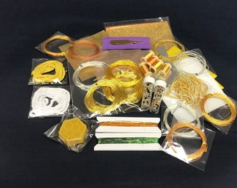 Deluxe Goldwork Embroidery Materials Starter Set