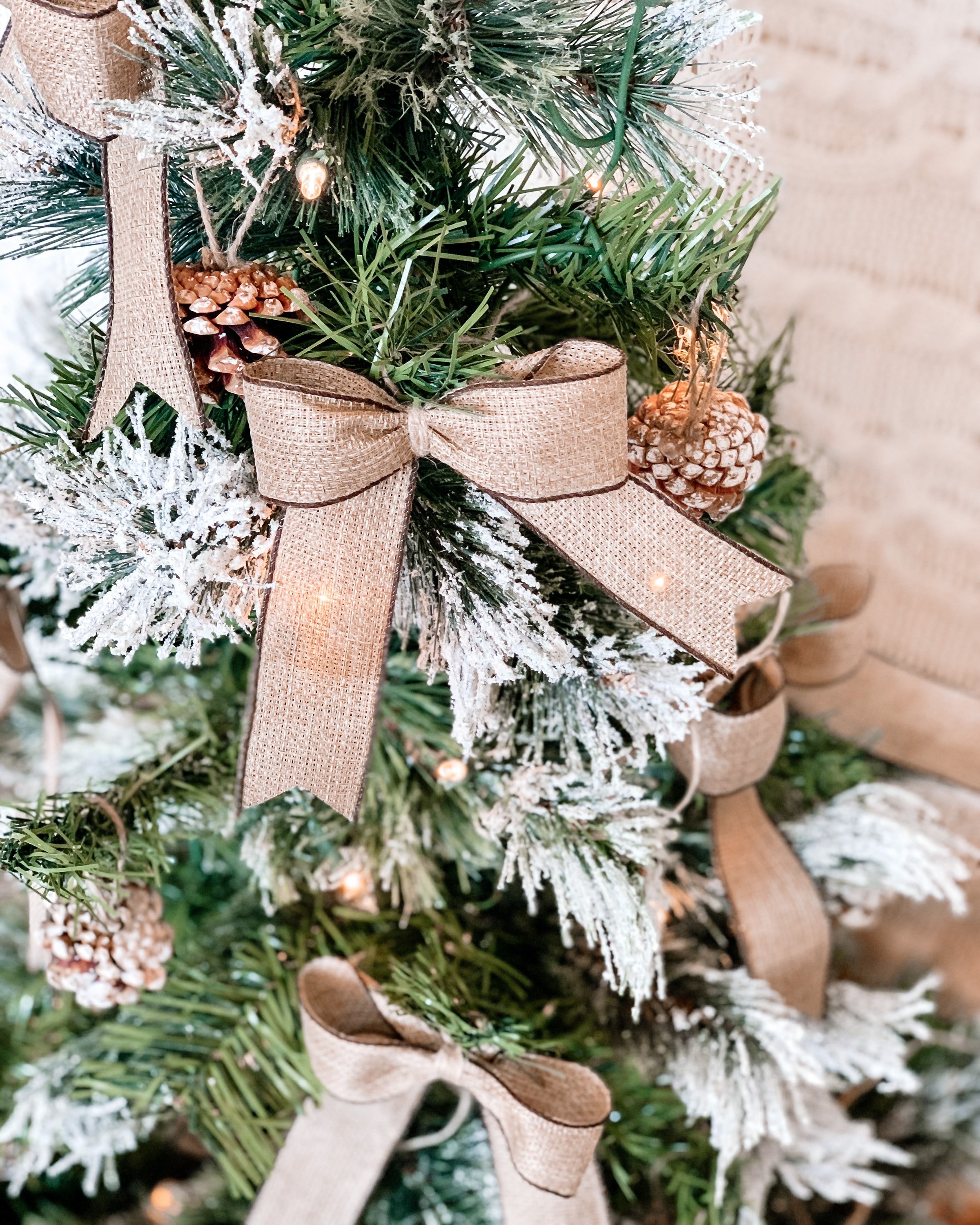 トップ Bjxy Extra Large Bows Christmas Tree Sparkle Bowknot Charms