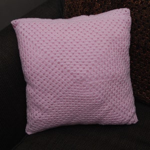 Crocheted Cushion Cover
