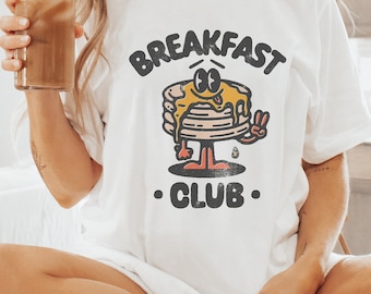 Breakfast Club Shirt Trendy TS Nostalgic Tees Graphics Tee Vintage