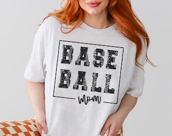 Baseball Mom Shirt, Baseball Shirt for Mom, Baseball Game Day Shirt, Baseball T-Shirt Mothers Day Gift For Baseball Mom,