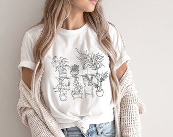 House Plant Shirt , Plant Shirt , Plant Lover Gift , Plant Mom , Plant Lady , Plant Gift , Plant Lover Gift , Plant Lady Shirt ,