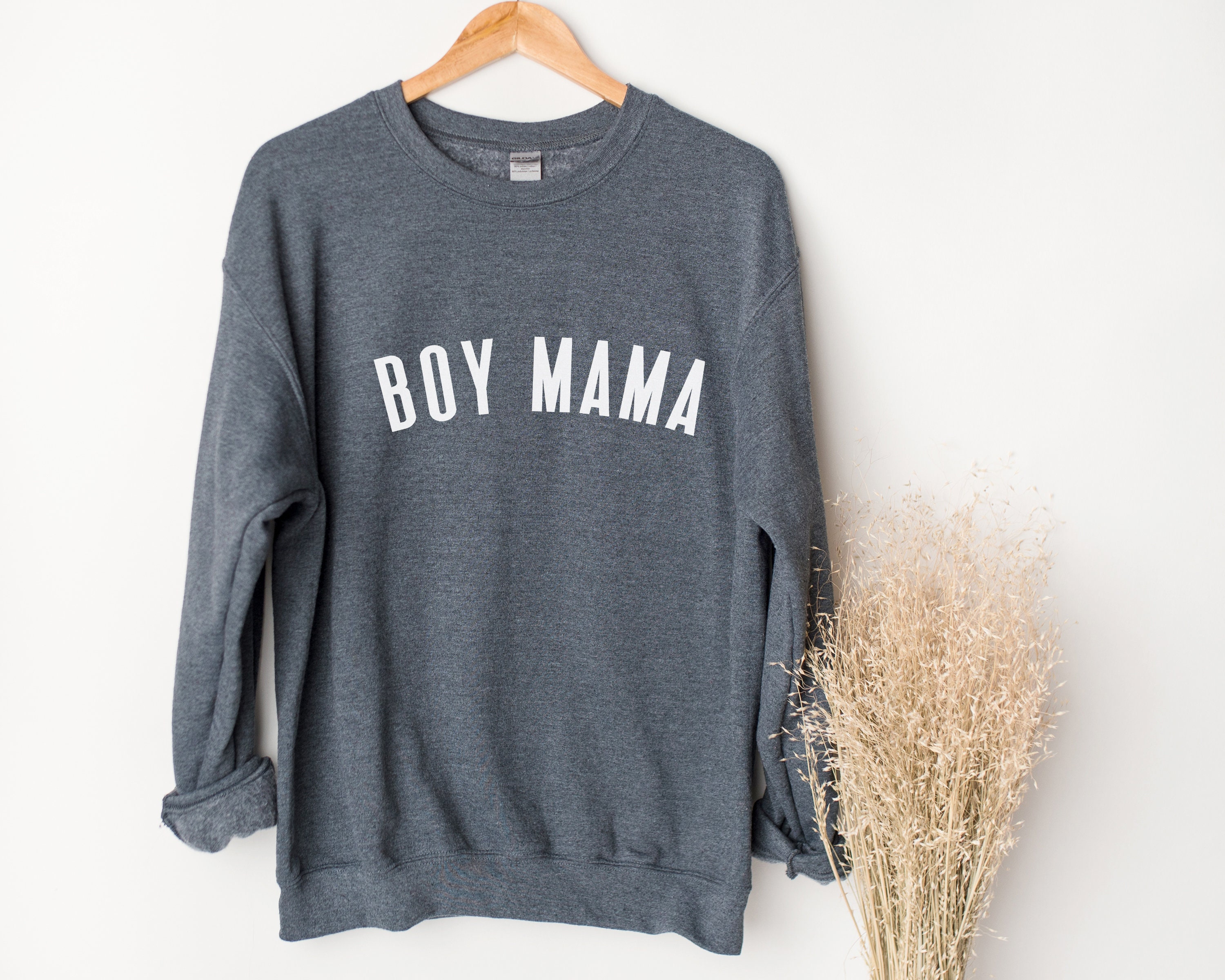 Boy Mom Sweatshirt Boy Mama Mama Sweatshirt Boy Mom Etsy