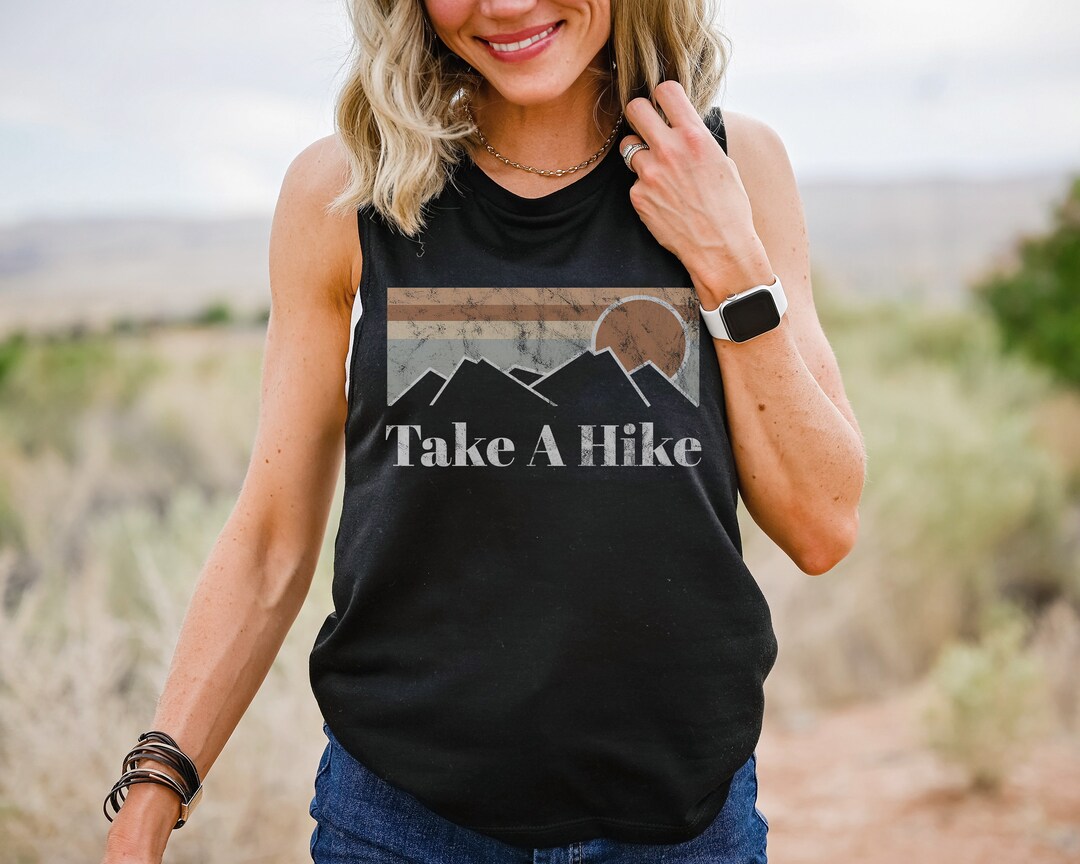Take a Hike Tank Top, Hiking Tank Top, Hiking Shirt for Women, Hiking Lover Gift, Hiking Graphic