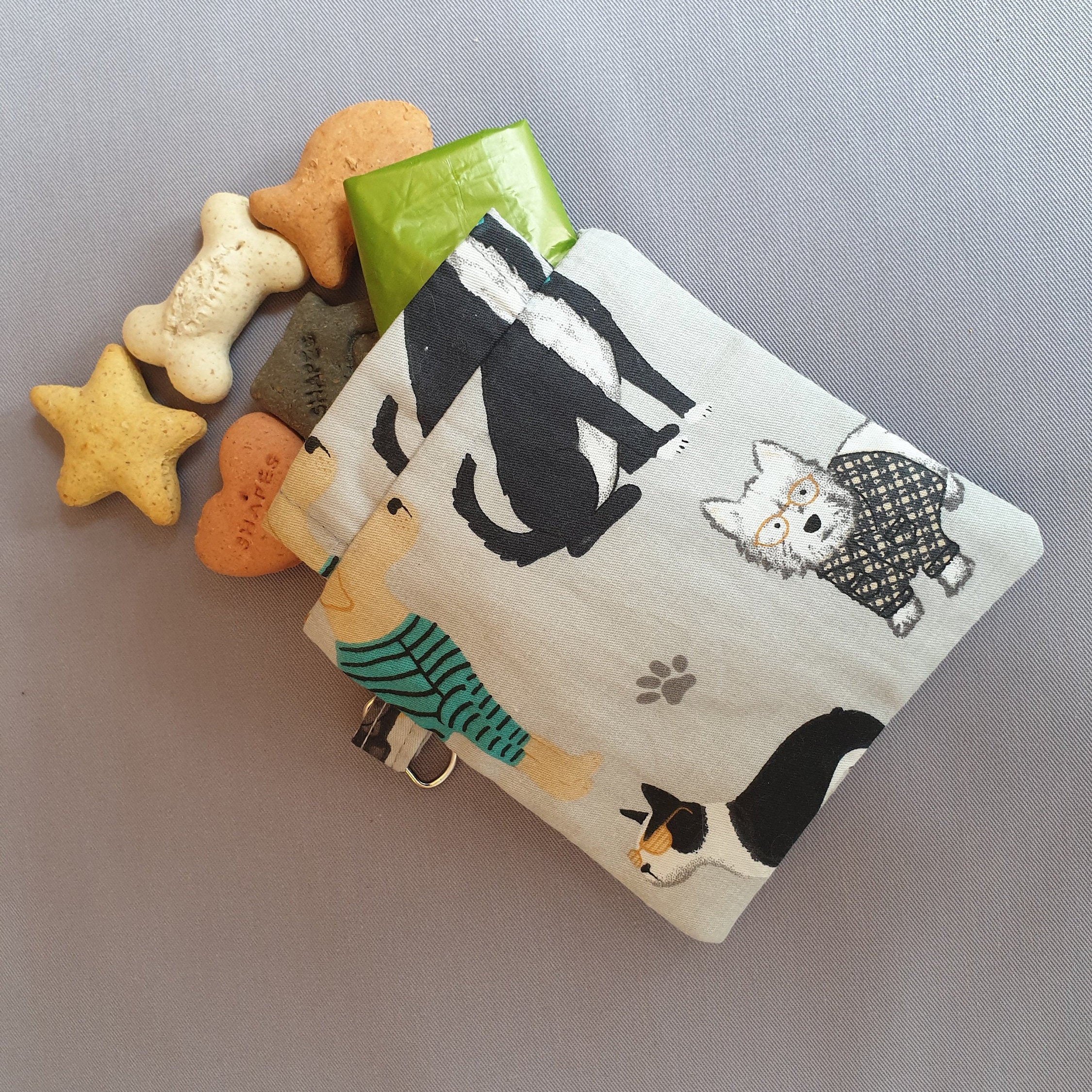 Dog treat bag with free UK delivery Etsy