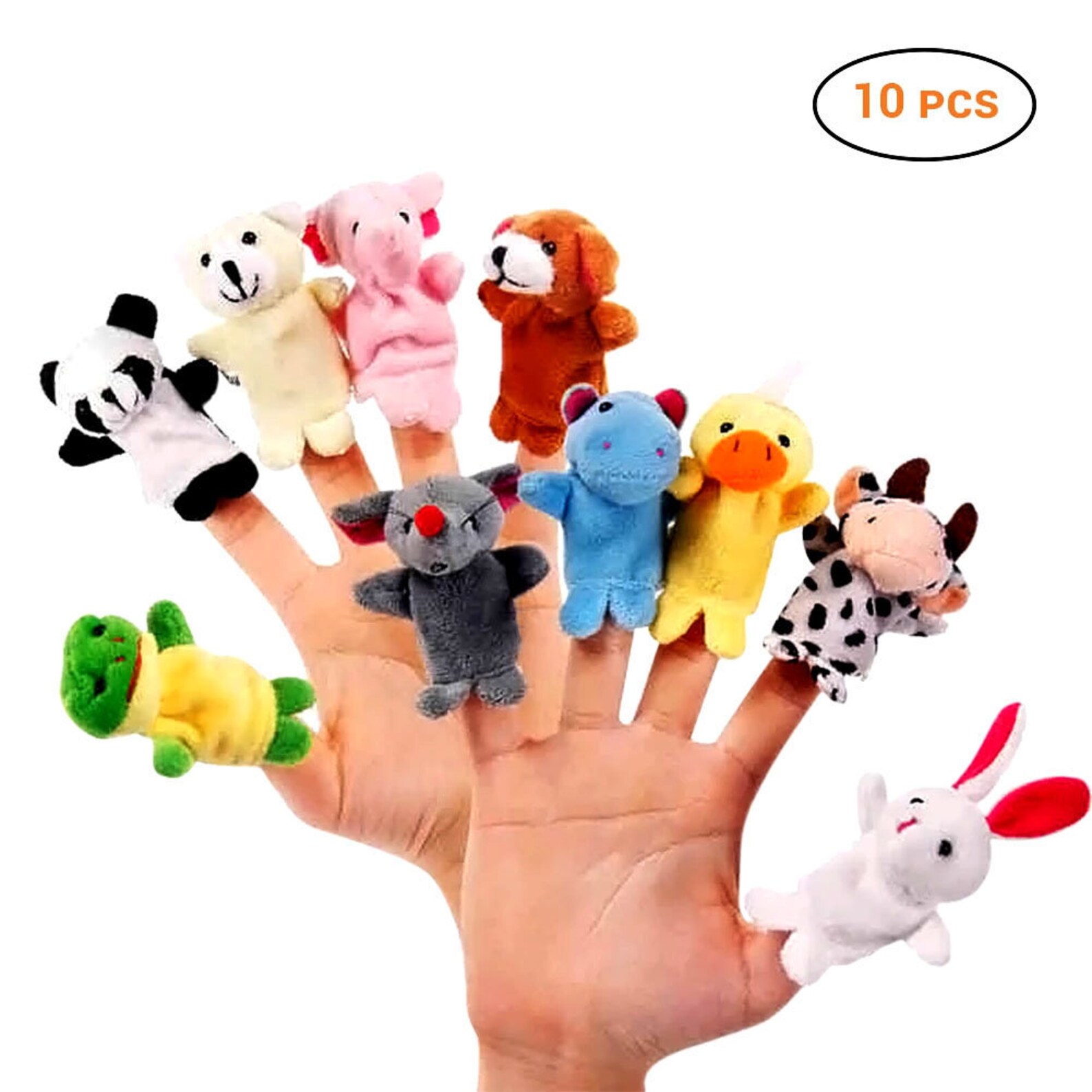Finger Puppets ANIMAL 10 pcs Puppets Dolls Finger Toys Etsy
