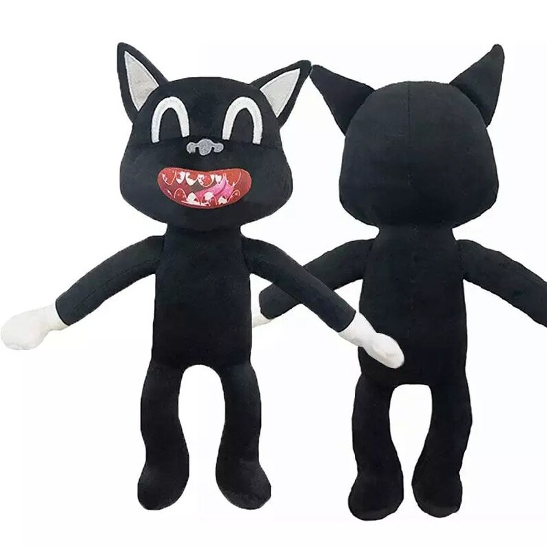 Cartoon Cat Plush Toy Handmade Cartoon Cat Toy Trevor | Etsy