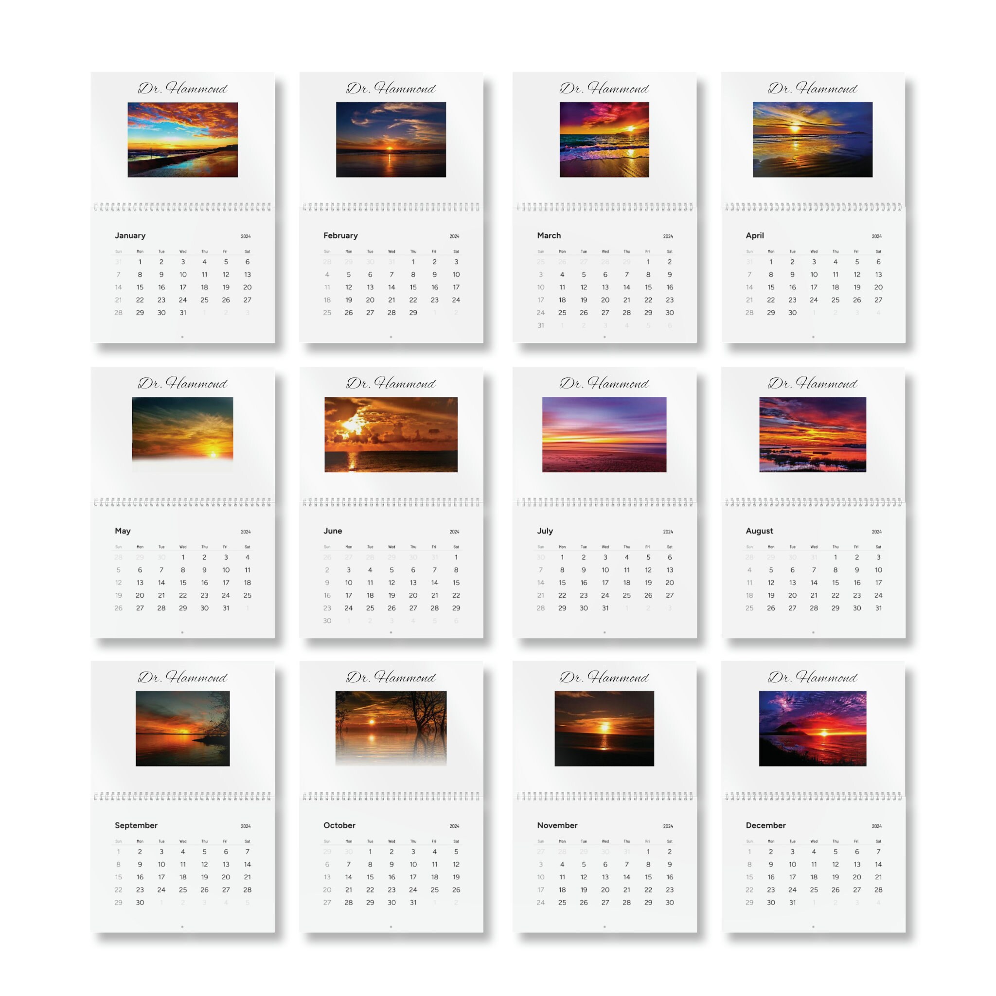 Personalized 2025 Calendar 2025 Wall Calendar Standard Wall Calendar
