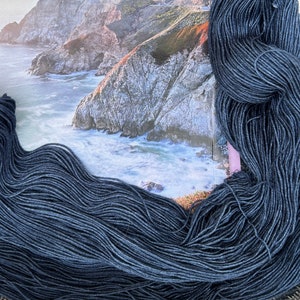 Färbung Tears of the sea, Wolle-Seide-Traum, limited Bild 8