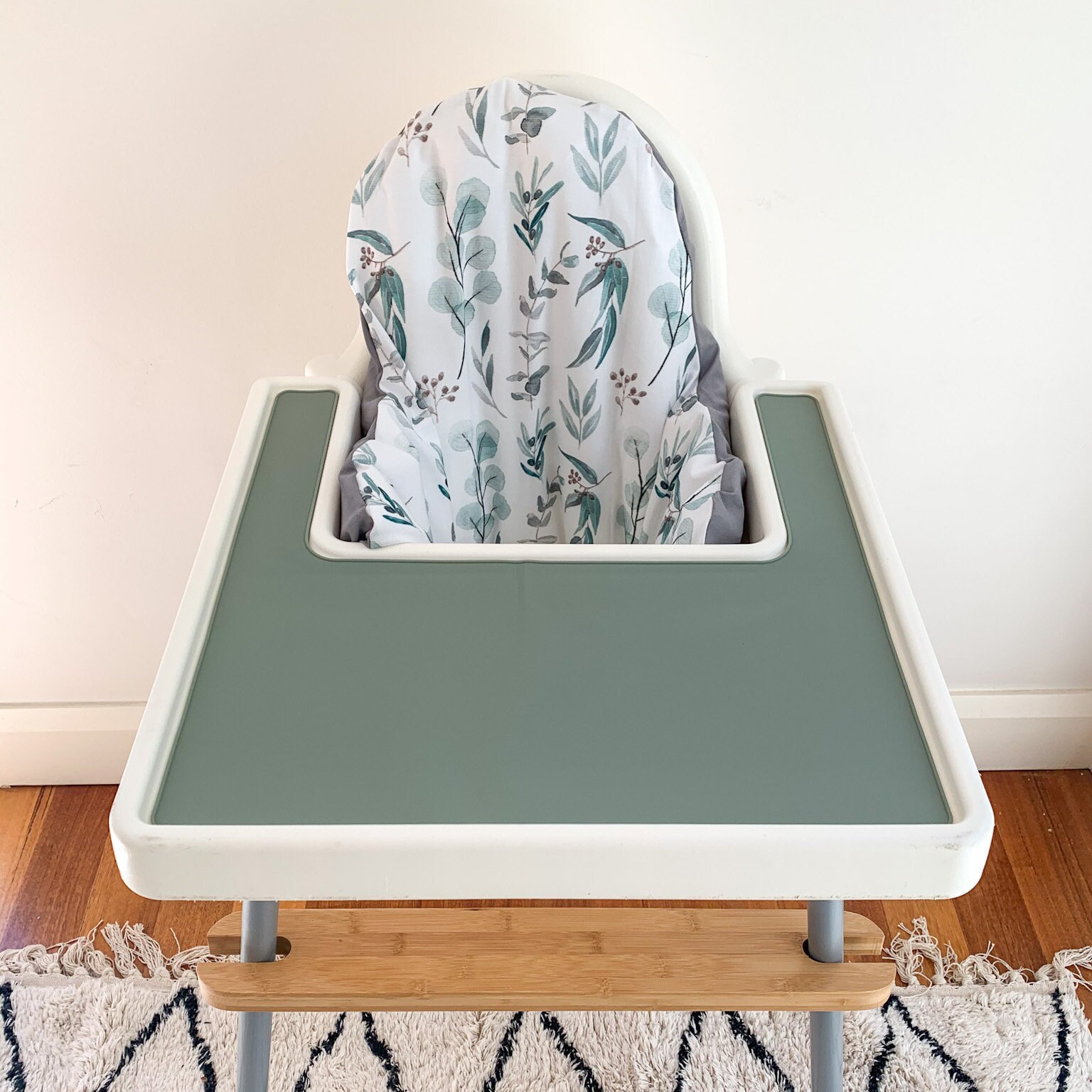 Sage Silicone Placemat / Ikea Highchair / IKEA Antilop Etsy Australia