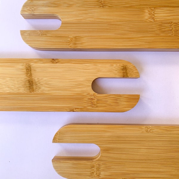 Highchair Wooden Footrest / Bamboo / Adjustable / Ikea