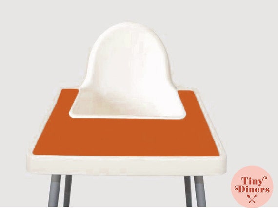 Tapis De Sol En Silicone En Terre Cuite Chaise Haute Ikea Etsy