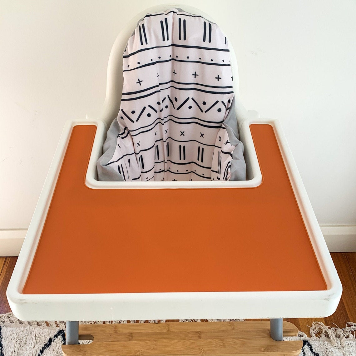 Terracotta Silicone Placemat / Ikea Highchair / IKEA Antilop Etsy