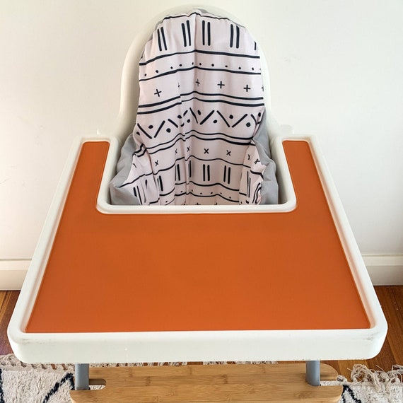 Tapis De Sol En Silicone En Terre Cuite Chaise Haute Ikea Etsy