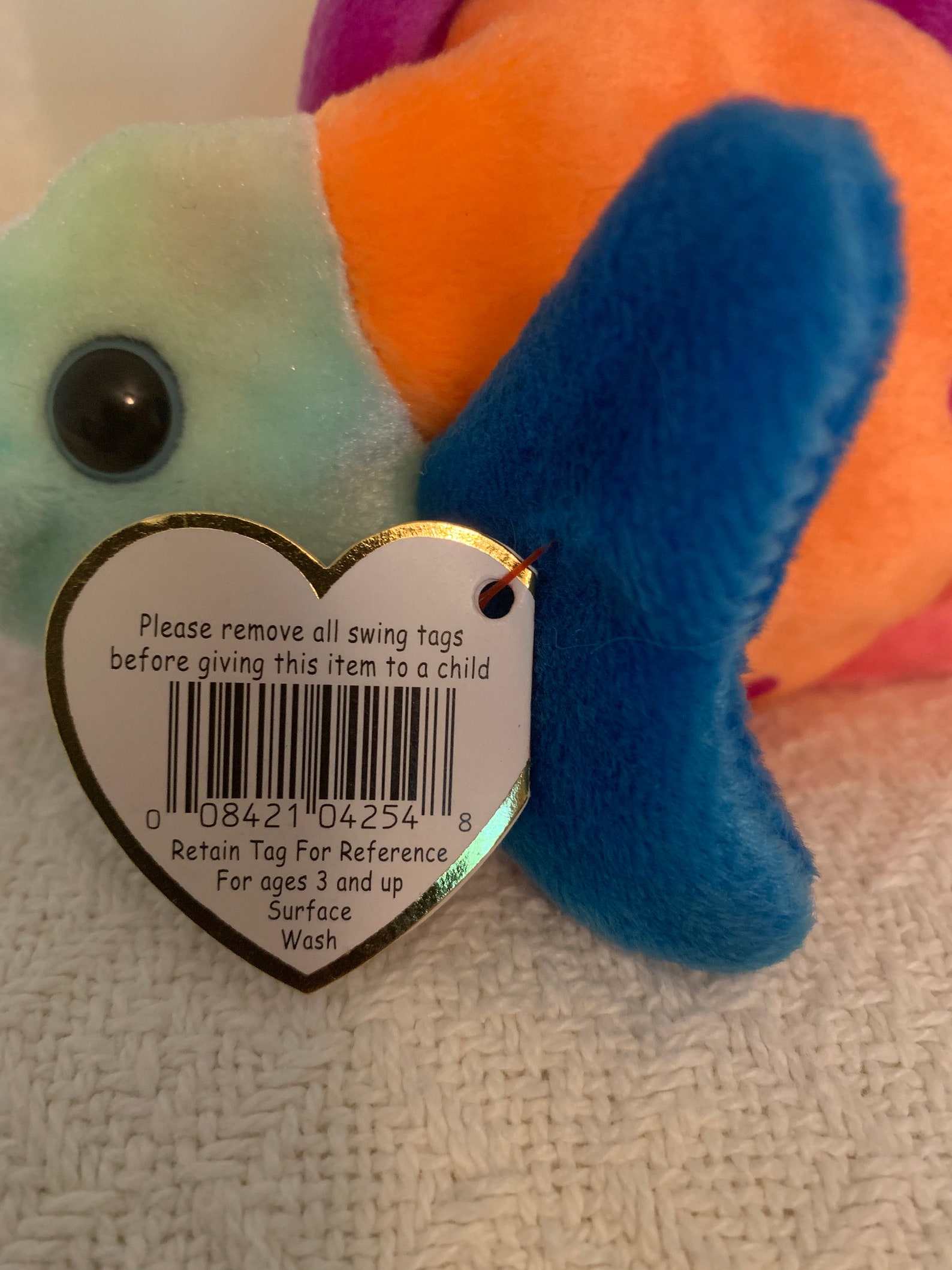 Rare Lips Ty Beanie Baby with Tag Errors Etsy