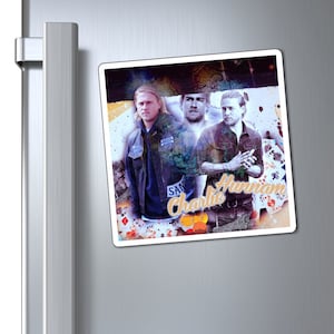 Jax Teller Magnets,SOA Magnets,Sons of Anarchy Magnets,SAMCRO Magnets,Charlie Hunnam Magnets,SOA,Jax,gift for him,gift for her